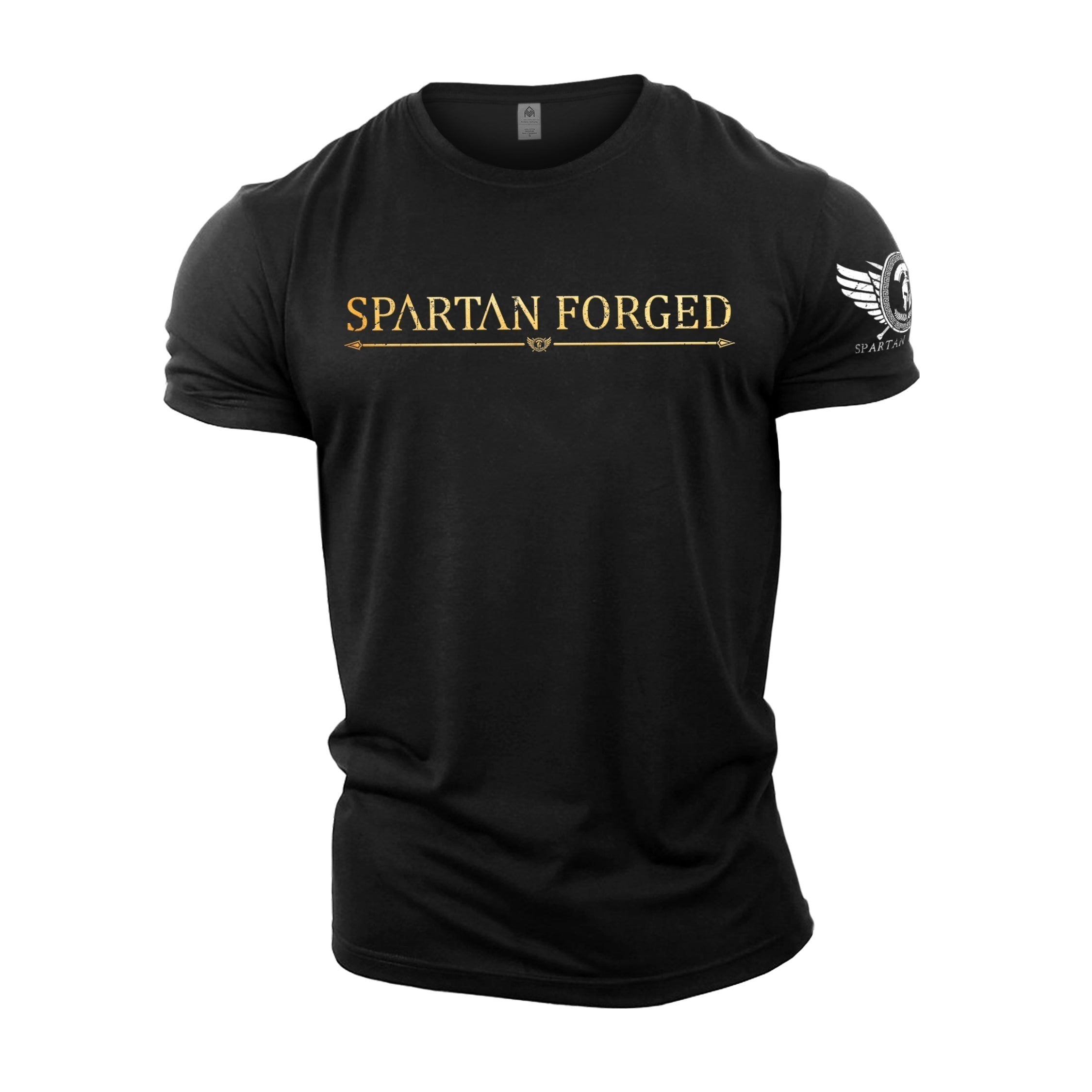 Spartan Smidd Gull T-skjorte