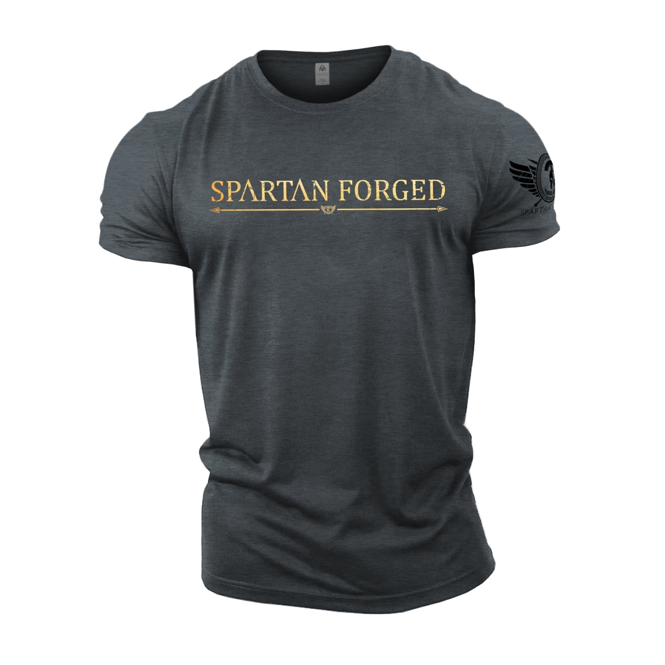Spartan Smidd Gull T-skjorte