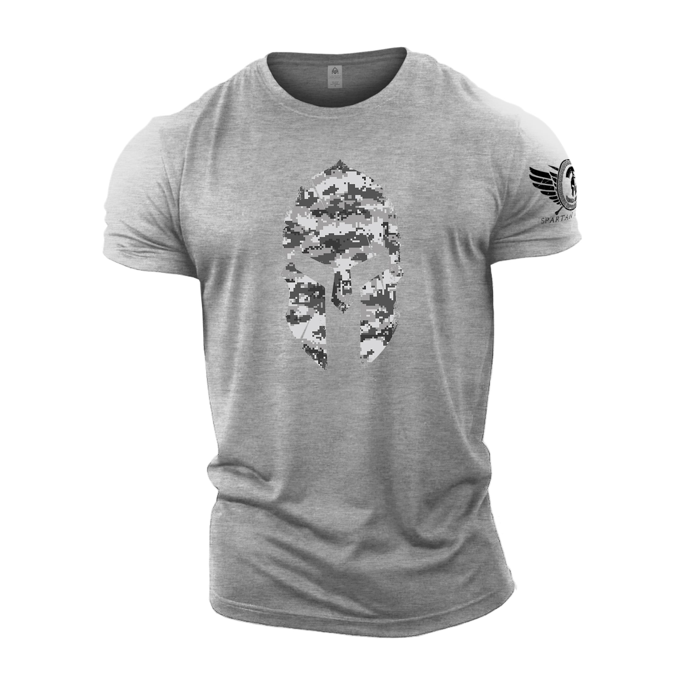 Camiseta Camuflaje Casco Invernal Espartano