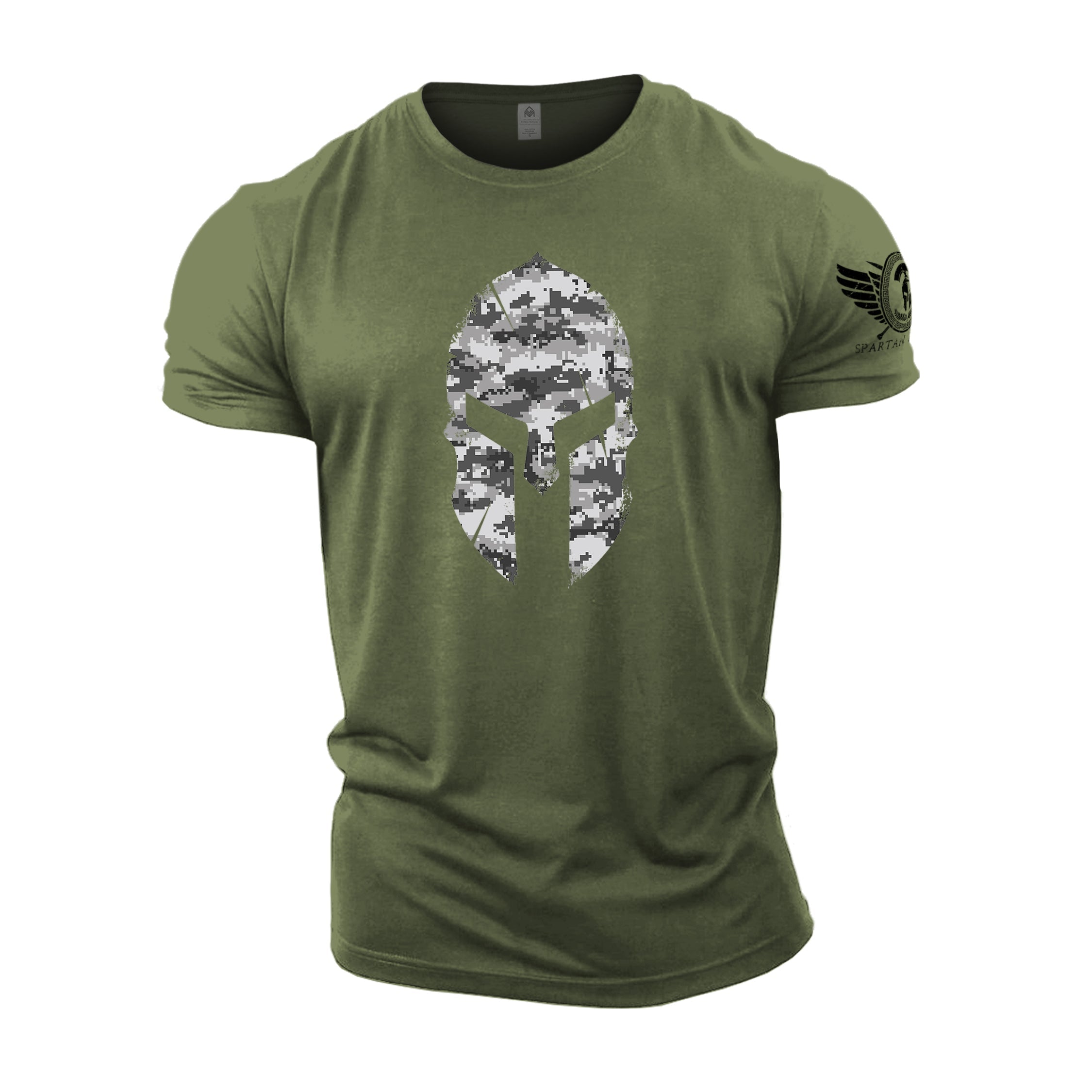 Camiseta Camuflaje Casco Invernal Espartano