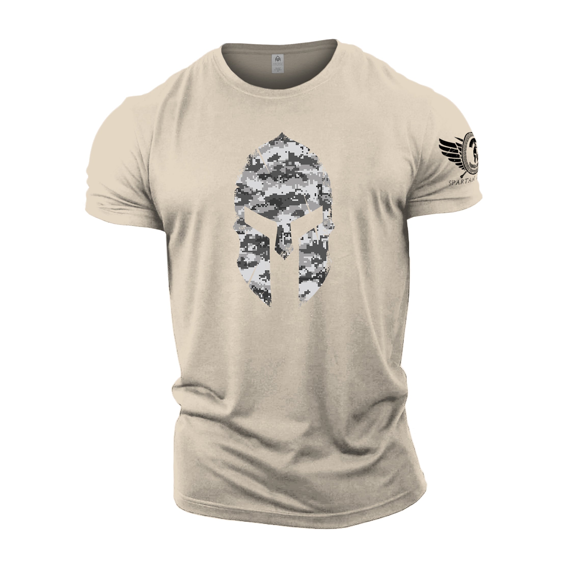 Camiseta Camuflaje Casco Invernal Espartano