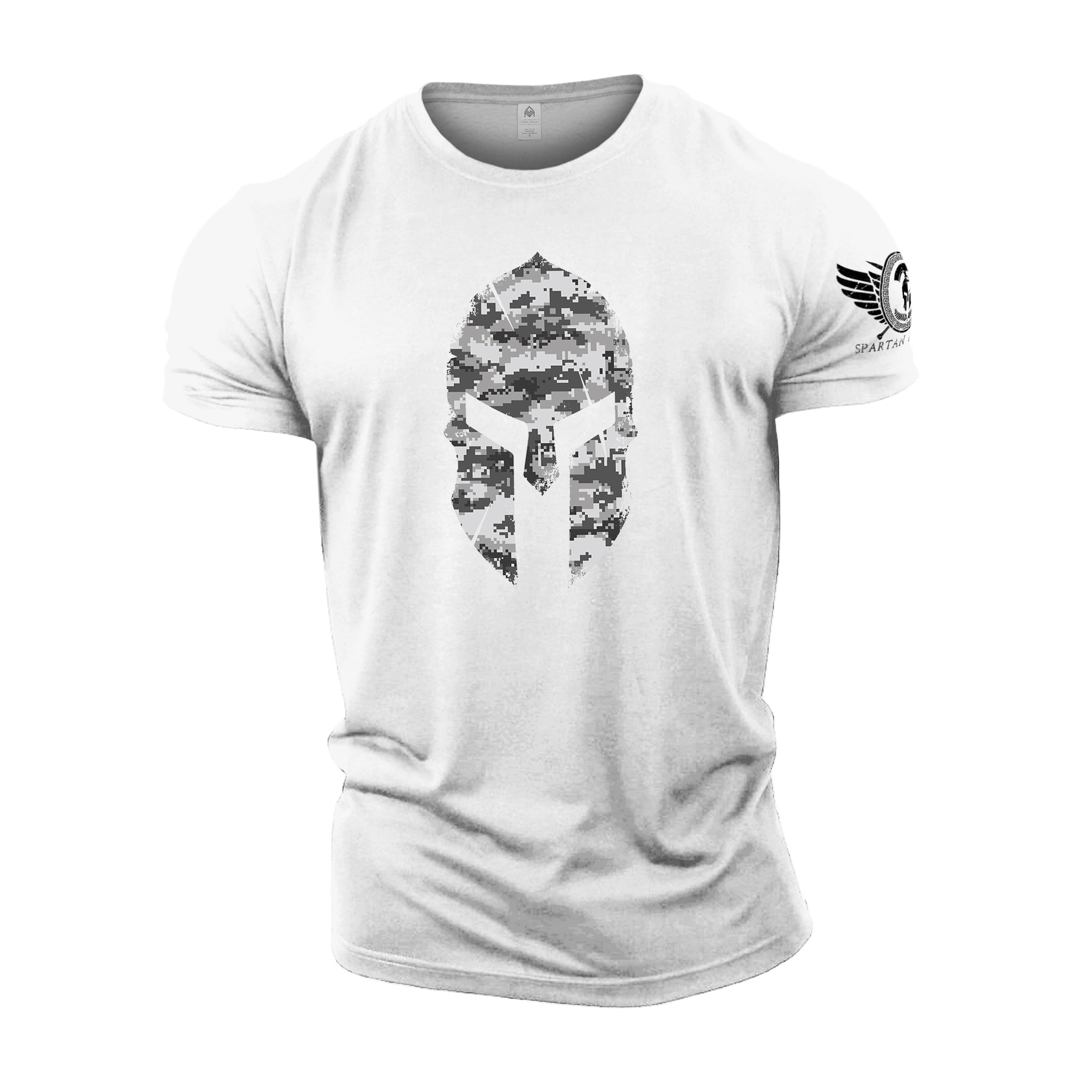 Camiseta Camuflaje Casco Invernal Espartano
