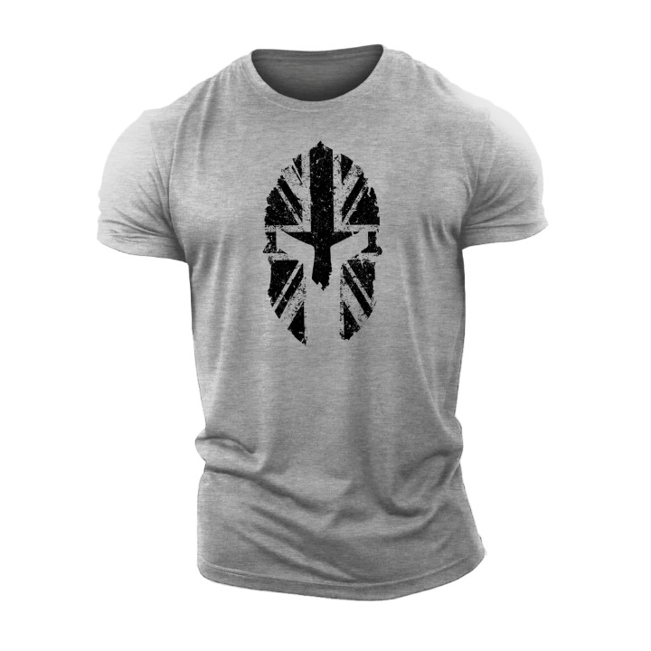 Spartan United Kingdom Helmet T-Shirt