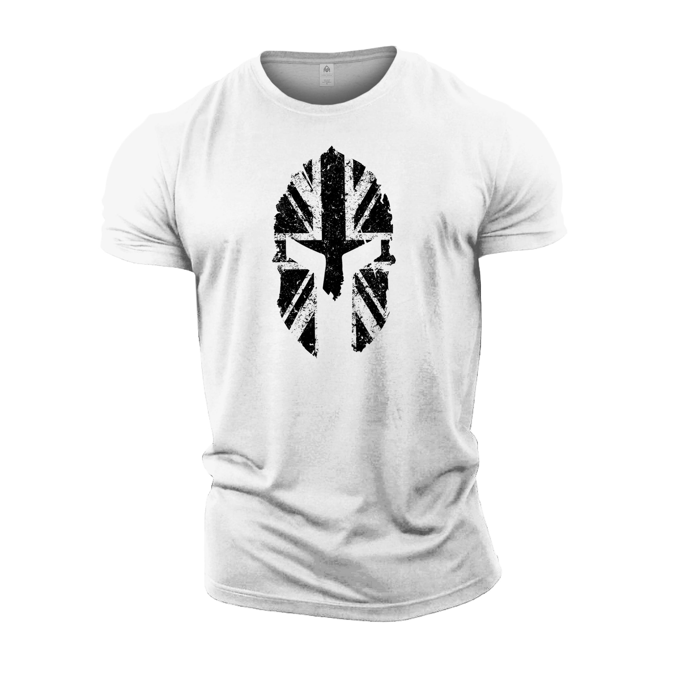 Spartan Iso-Britannian kypärä t-paita