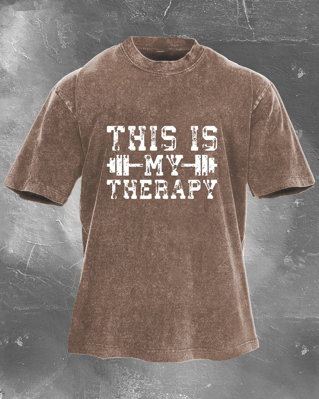 Dette er min terapi vasket T-shirt