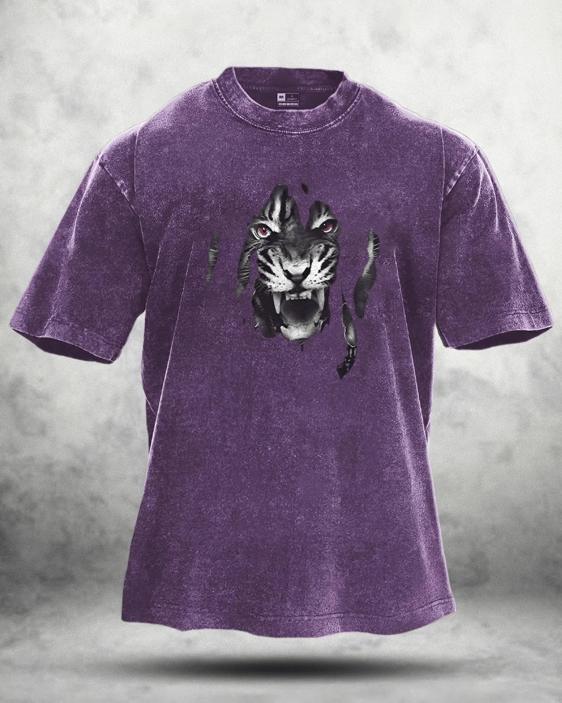 T-shirt délavé Tiger