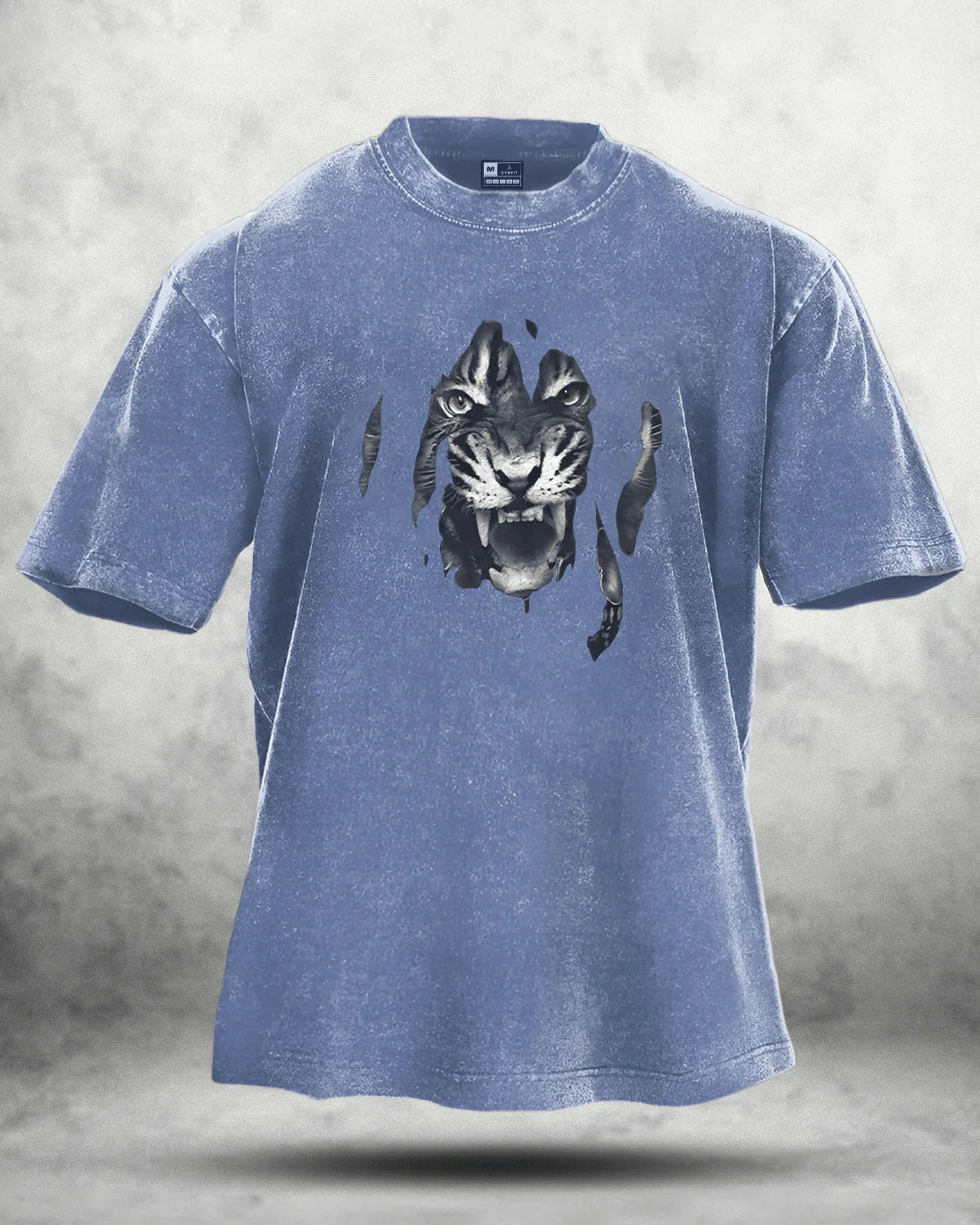 T-shirt délavé Tiger