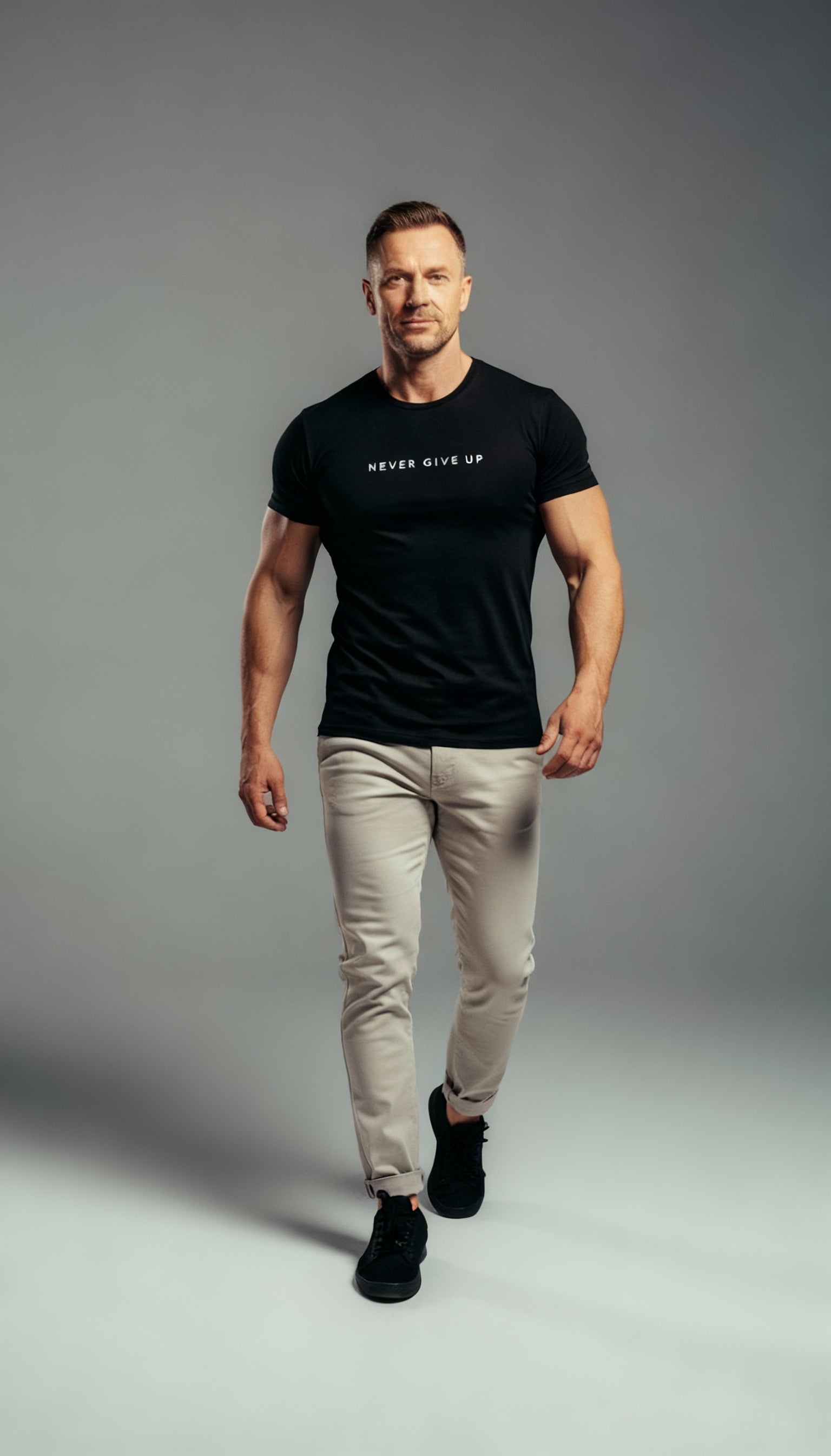 T-shirt Nunca Desistas