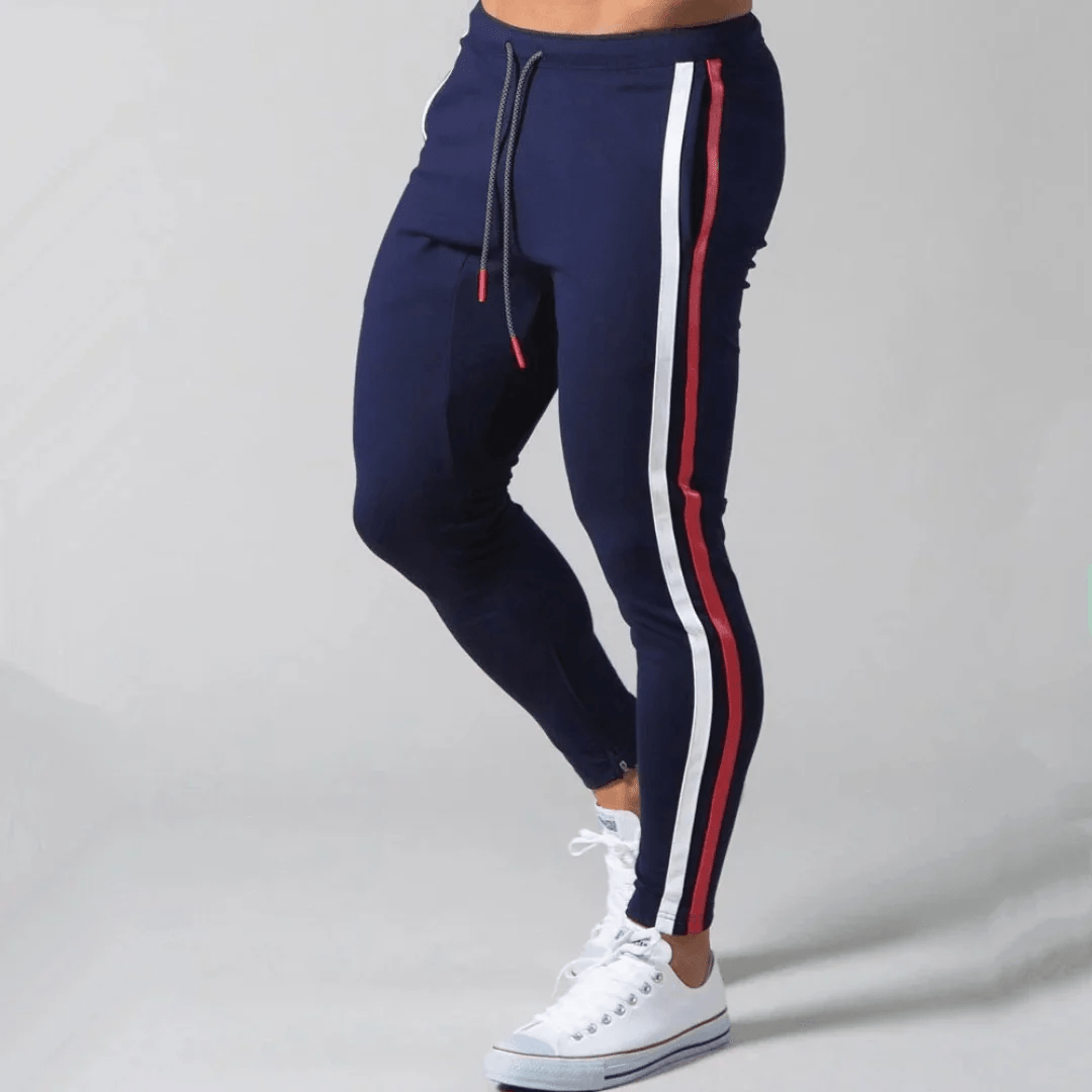WYNR Stribede joggingbukser