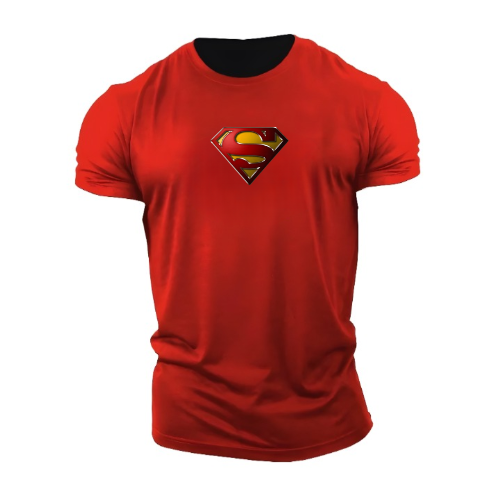 Superman Camiseta con Logo en el Pecho