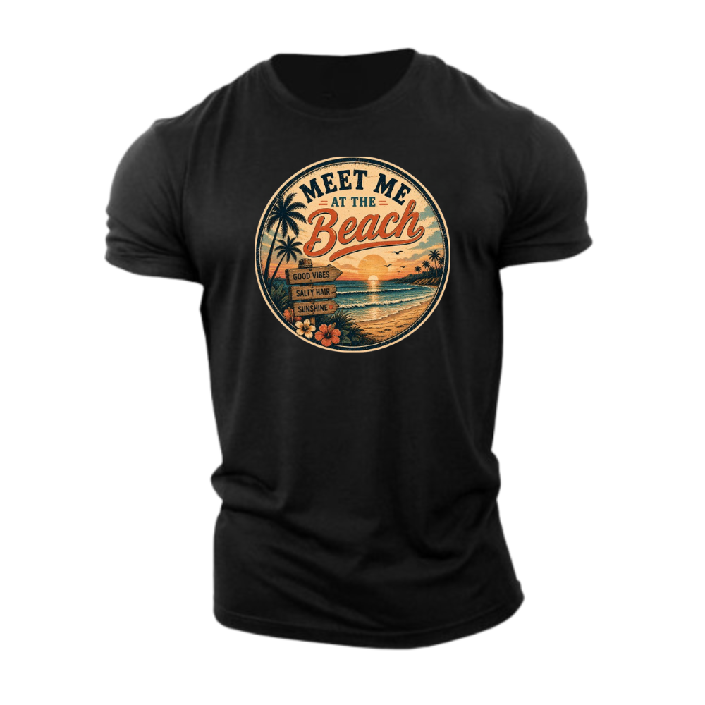 Ontmoet Me Op Het Strand T-shirt