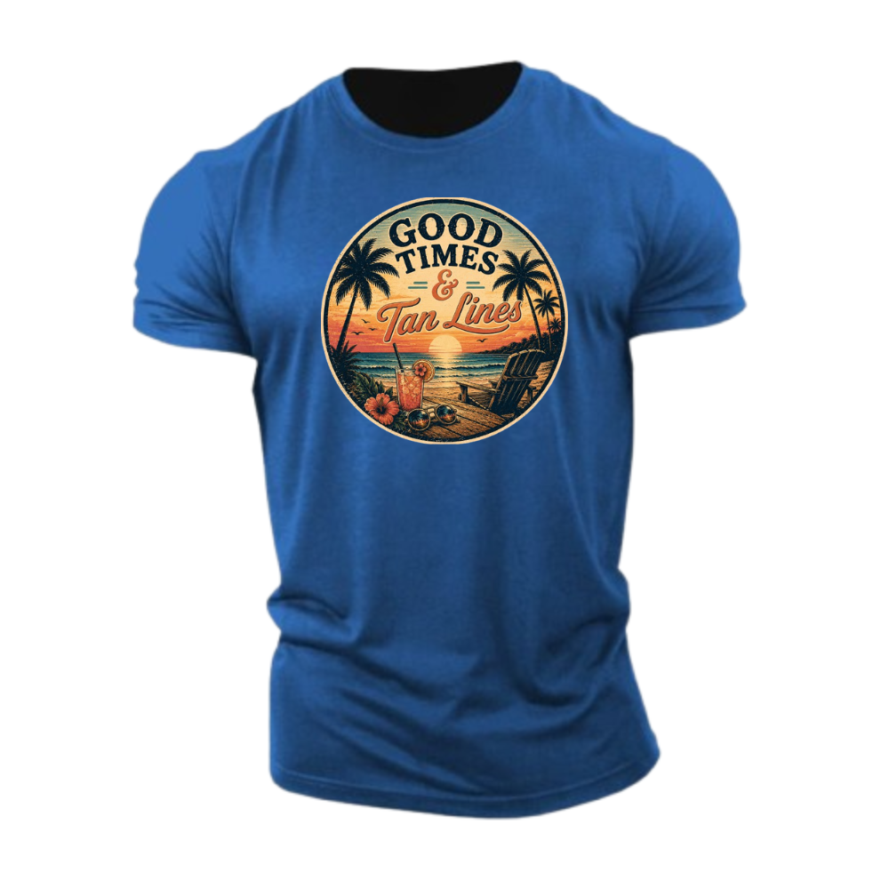T-shirt Good Times & Tan Lines