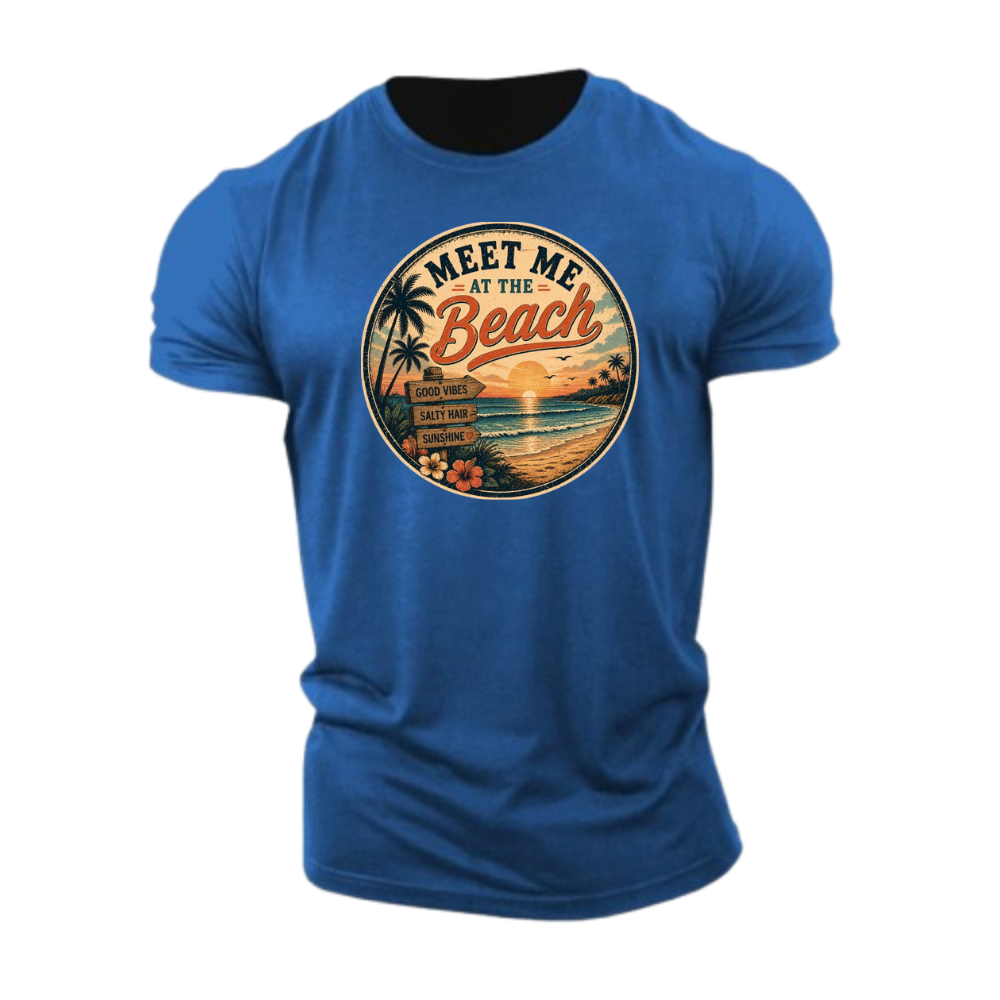 Ontmoet Me Op Het Strand T-shirt