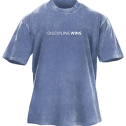 Camiseta Lavada «La Disciplina Gana»