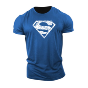 T-shirt Superman con emblema effetto flash