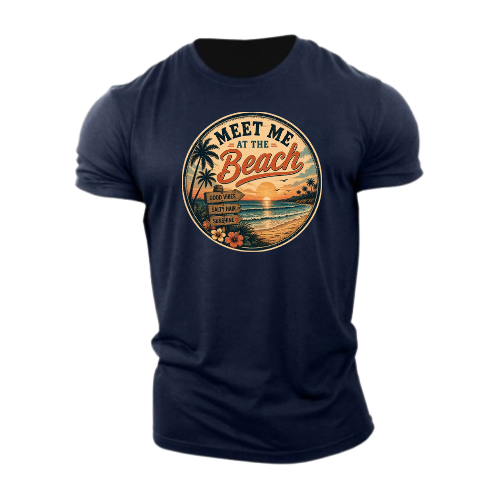 Ontmoet Me Op Het Strand T-shirt