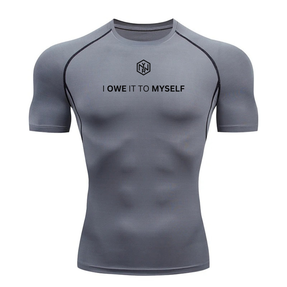 I Owe It To Myself Compression T-Shirt