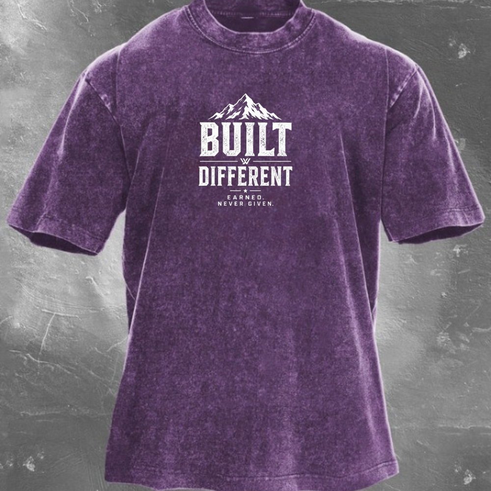 Built Different Washed T-Shirt