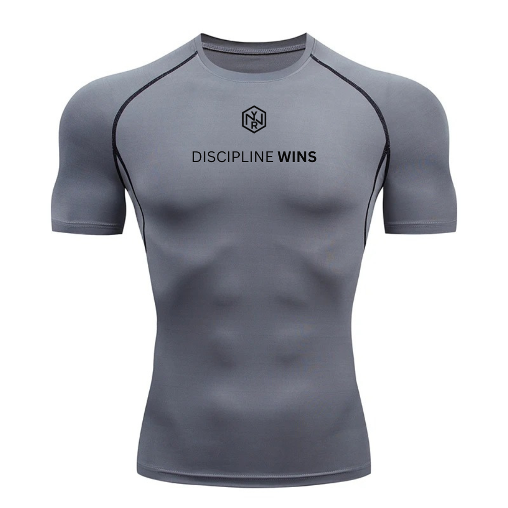Discipline Wins Compression T-Shirt