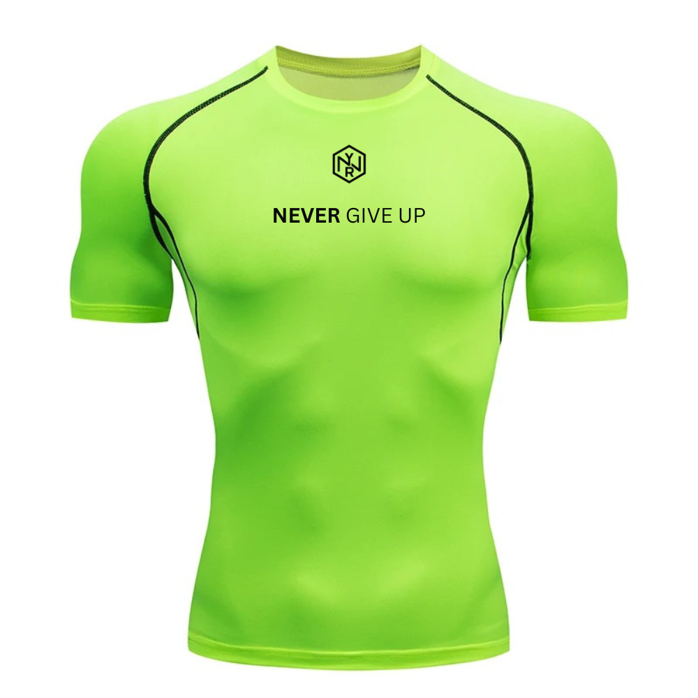 Never Te Rindas Camiseta de Compresión