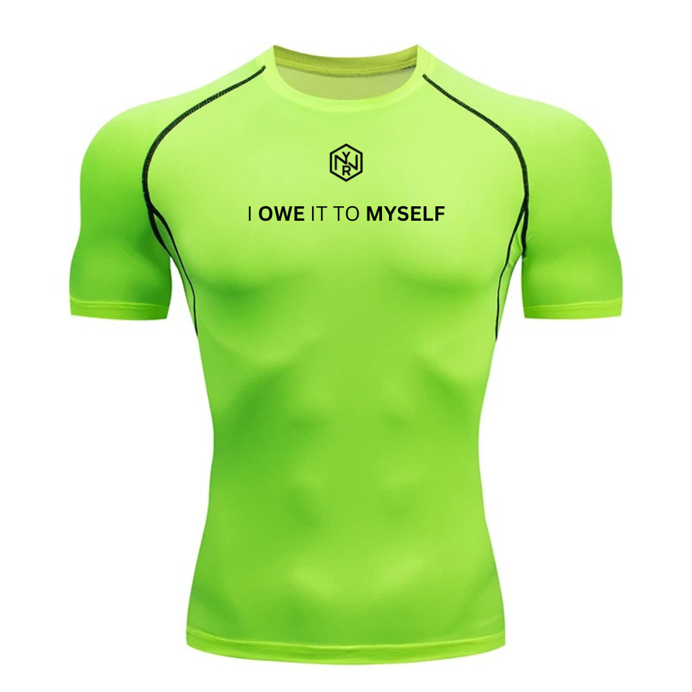 I Owe It To Myself Compression T-Shirt
