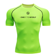 I Owe It To Myself Compression T-Shirt