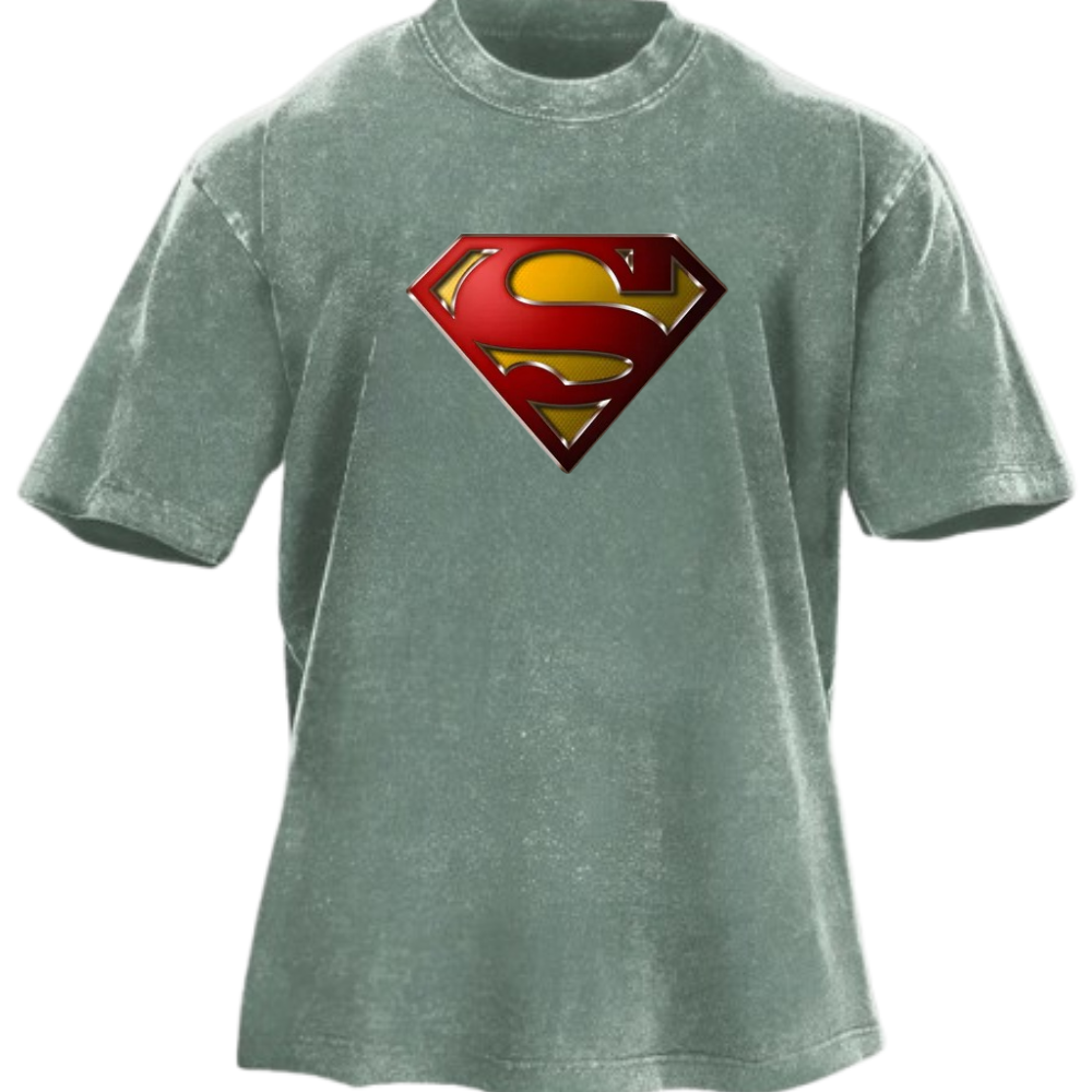 Camiseta Lavada Happy Smiley