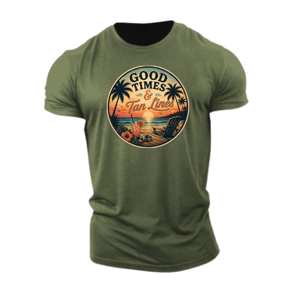 T-shirt Good Times & Tan Lines