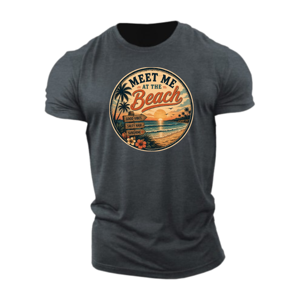 Ontmoet Me Op Het Strand T-shirt