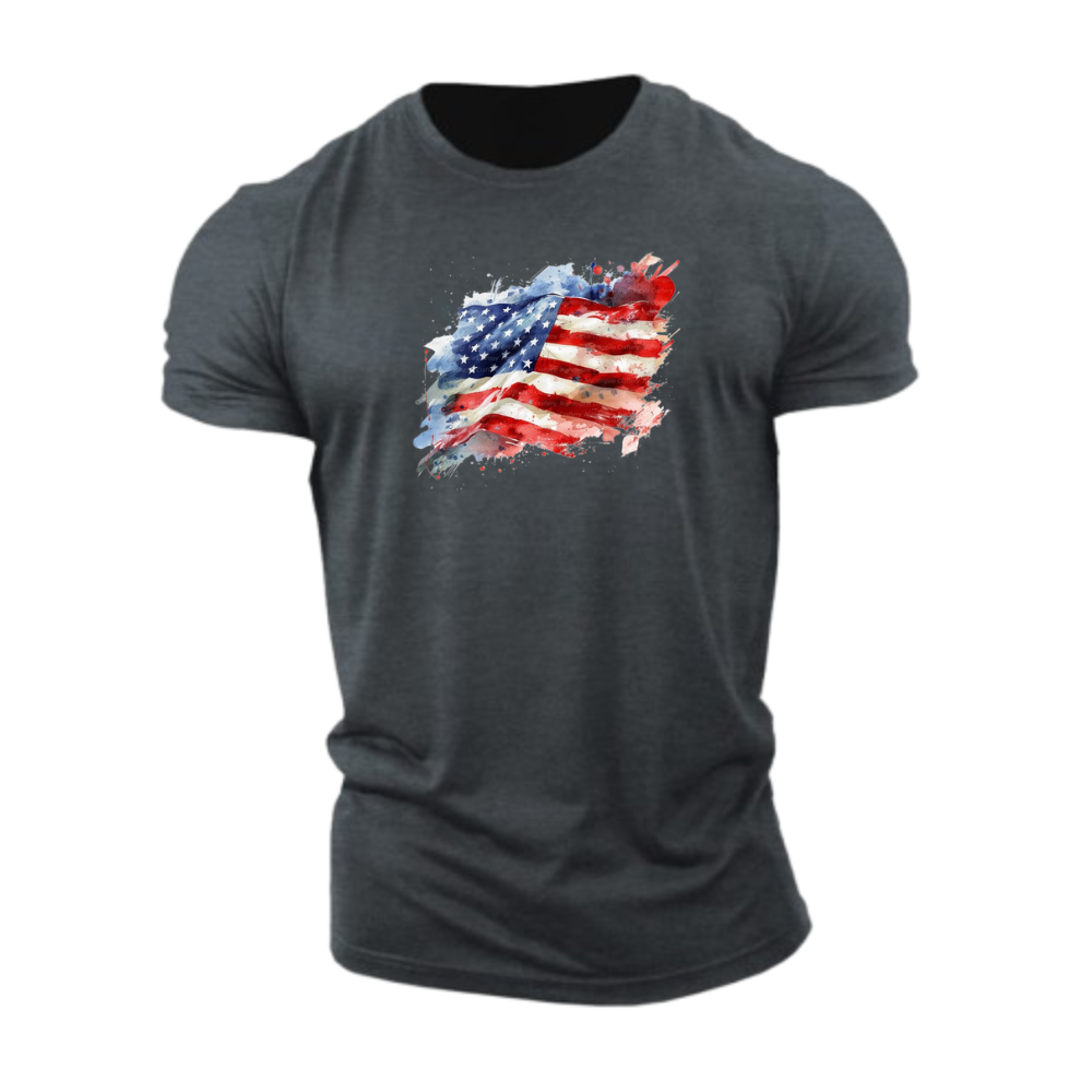 American Painted Flag T-Shirt
