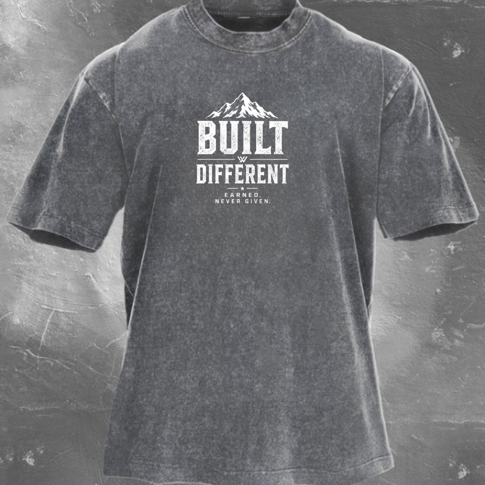 Built Different Washed T-Shirt
