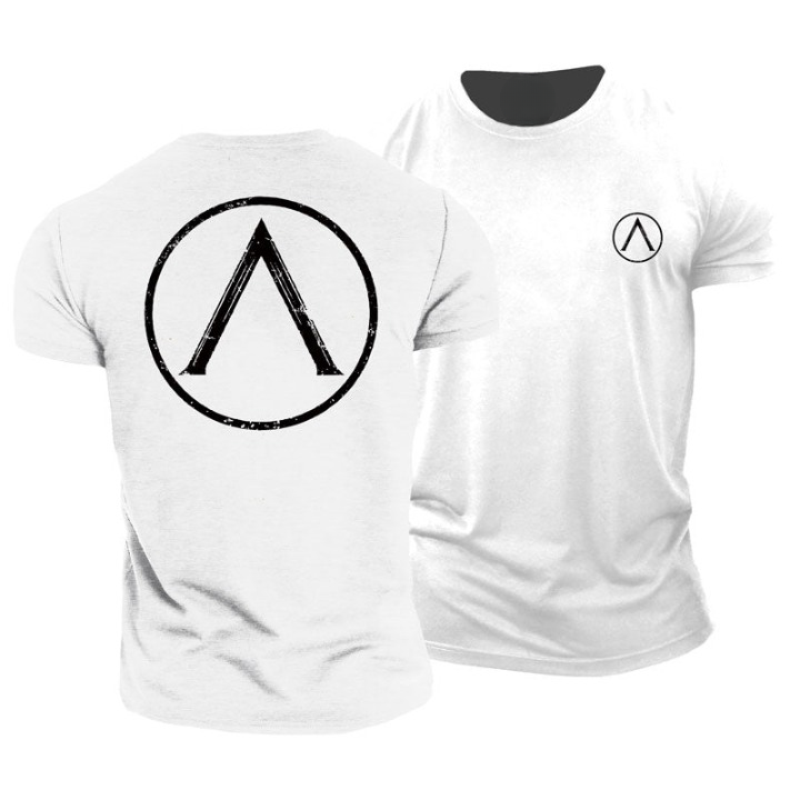Spartan Round Shield T-Shirt