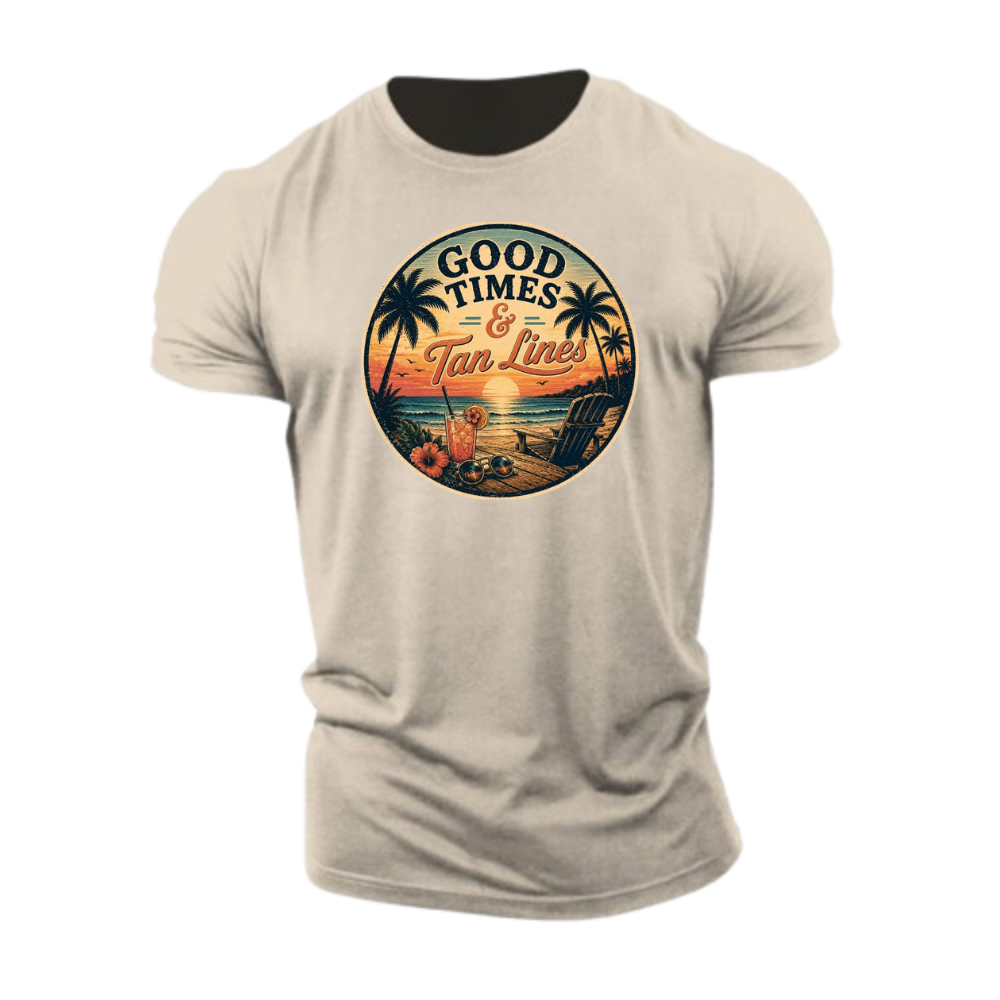 T-shirt Good Times & Tan Lines