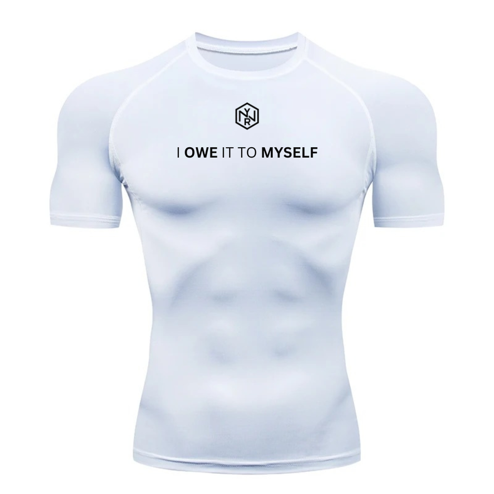 I Owe It To Myself Compression T-Shirt