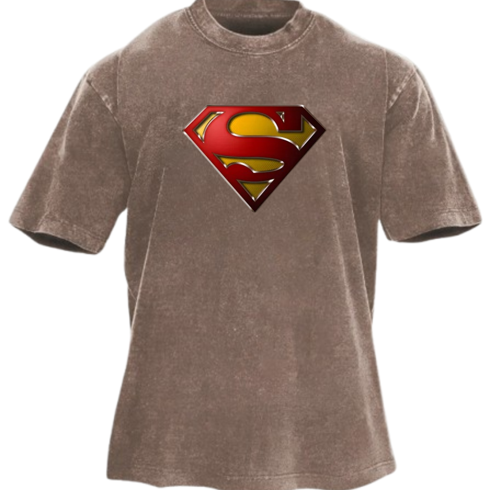 Camiseta Lavada Happy Smiley