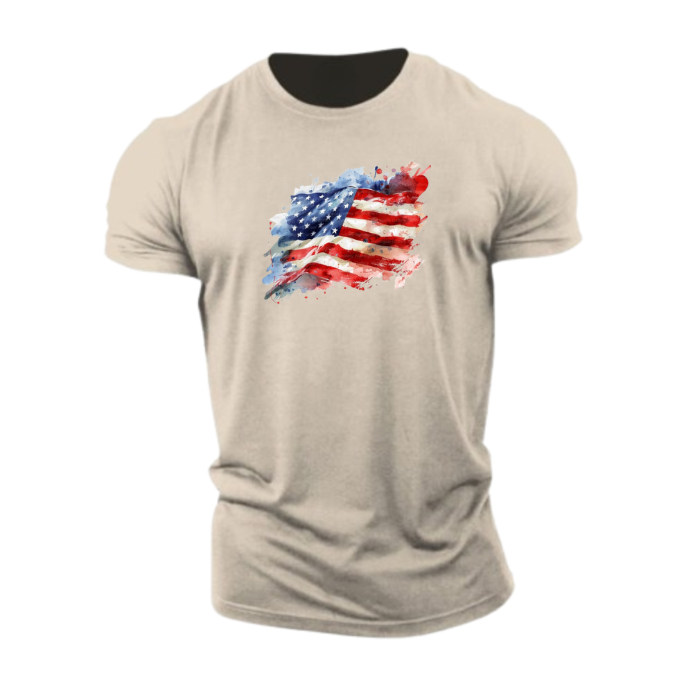 American Painted Flag T-Shirt