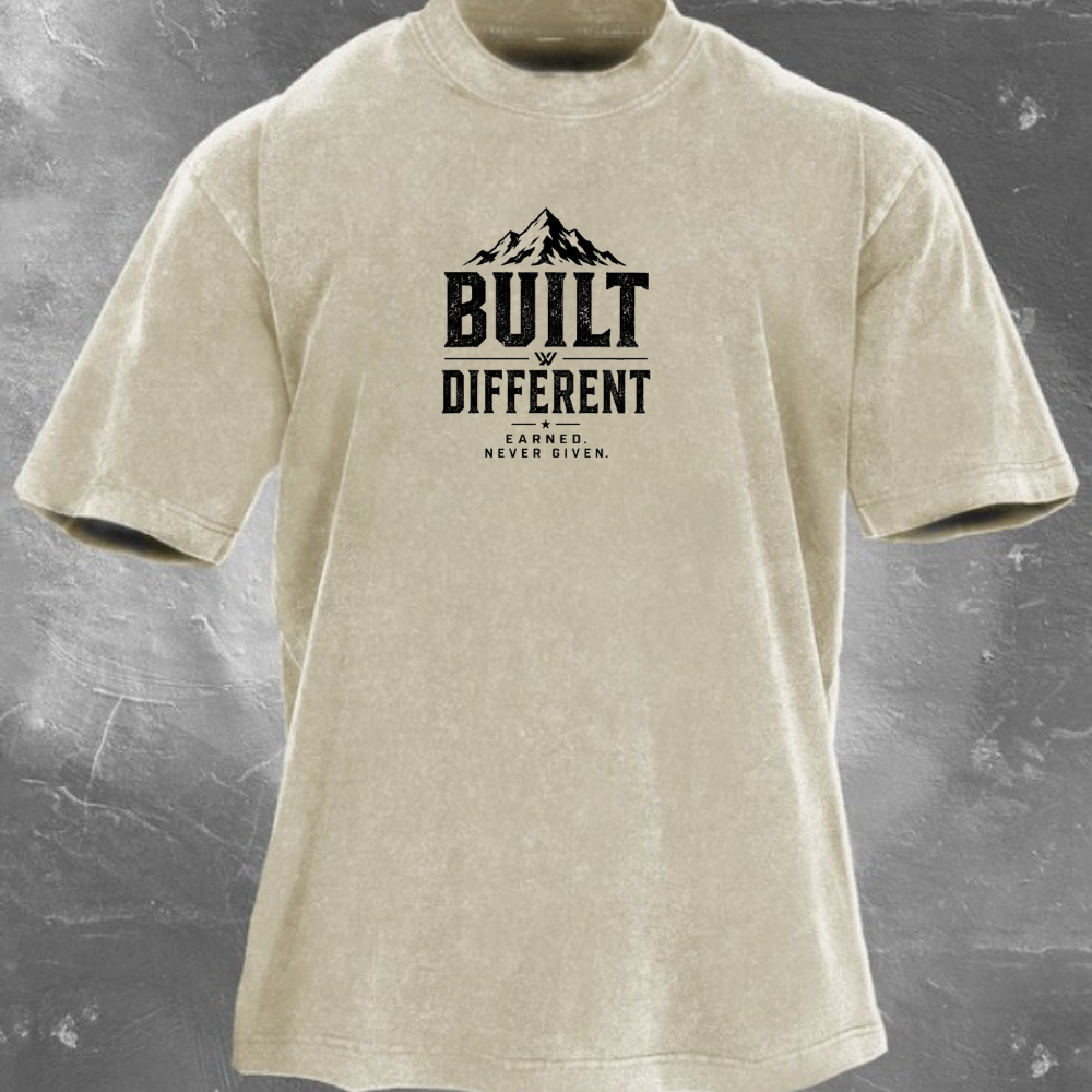 Built Different Washed T-Shirt
