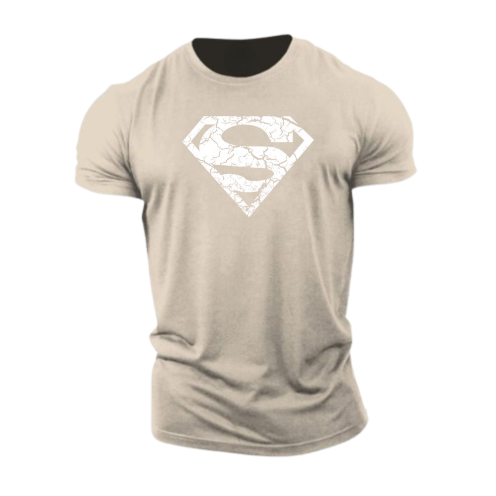T-shirt Superman con emblema effetto flash