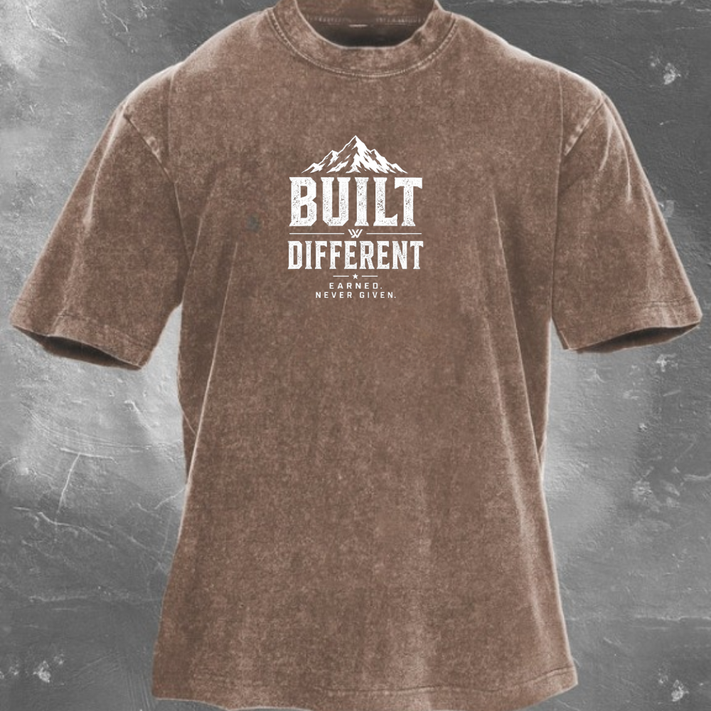Built Different Washed T-Shirt