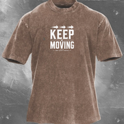 Keep Moving Washed T-Shirt