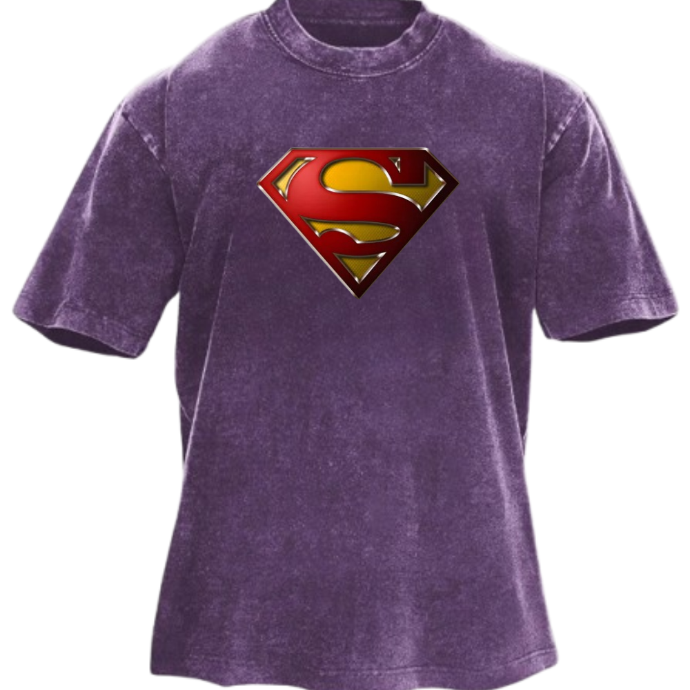 Camiseta Lavada Happy Smiley