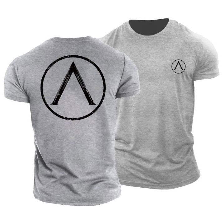 Spartan Round Shield T-Shirt