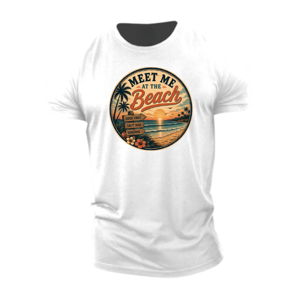 Ontmoet Me Op Het Strand T-shirt