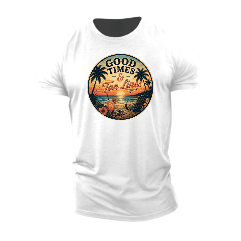 T-shirt Good Times & Tan Lines