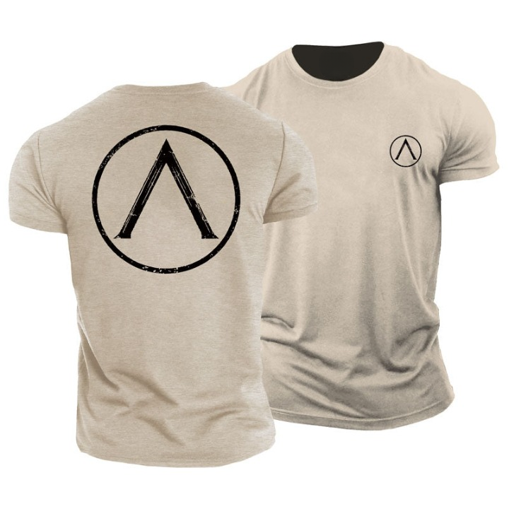 Spartan Round Shield T-Shirt