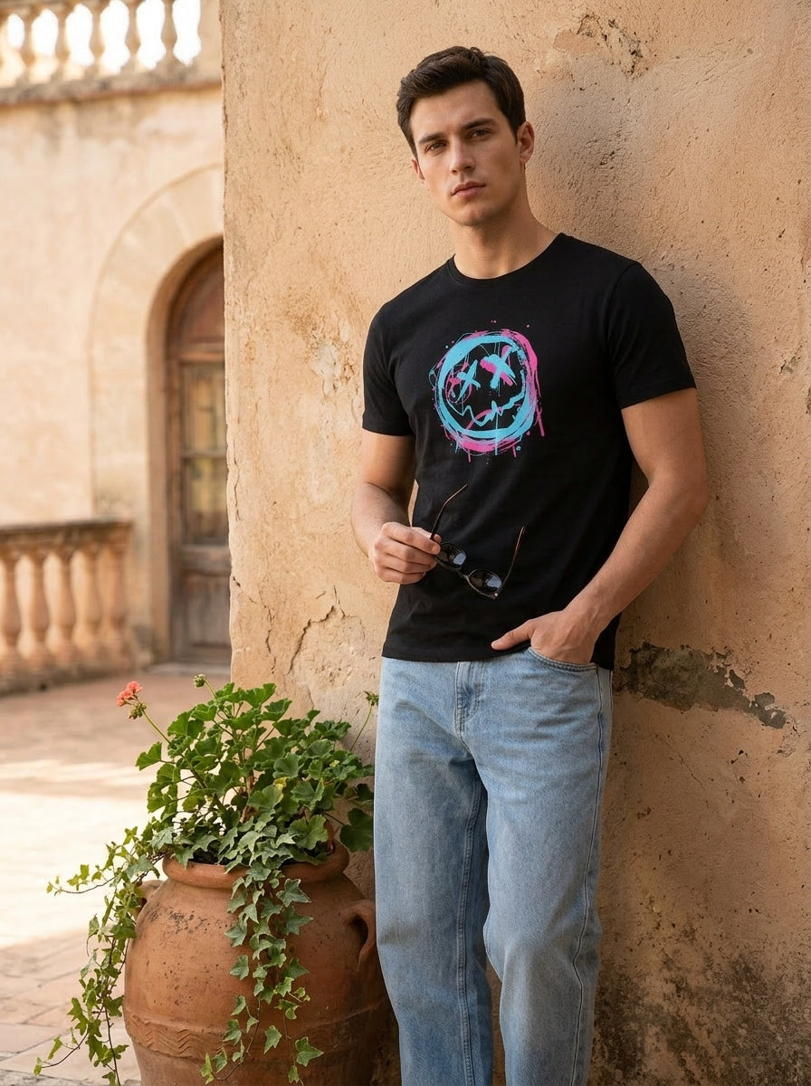 T-shirt X Smiley