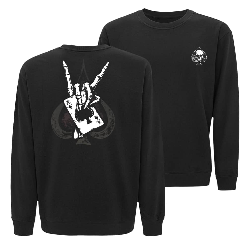 Skull Poker Sweatshirt
