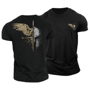 T-shirt Σπαρτιάτη Πολεμιστή με Φτερά