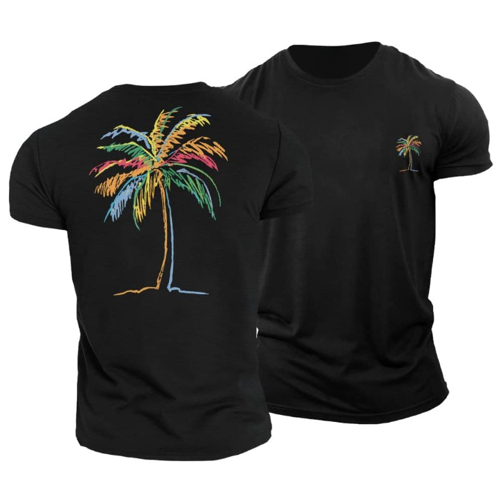 Colorful Palm T-Shirt
