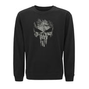 Broken Punisher Skull Sweatshirt